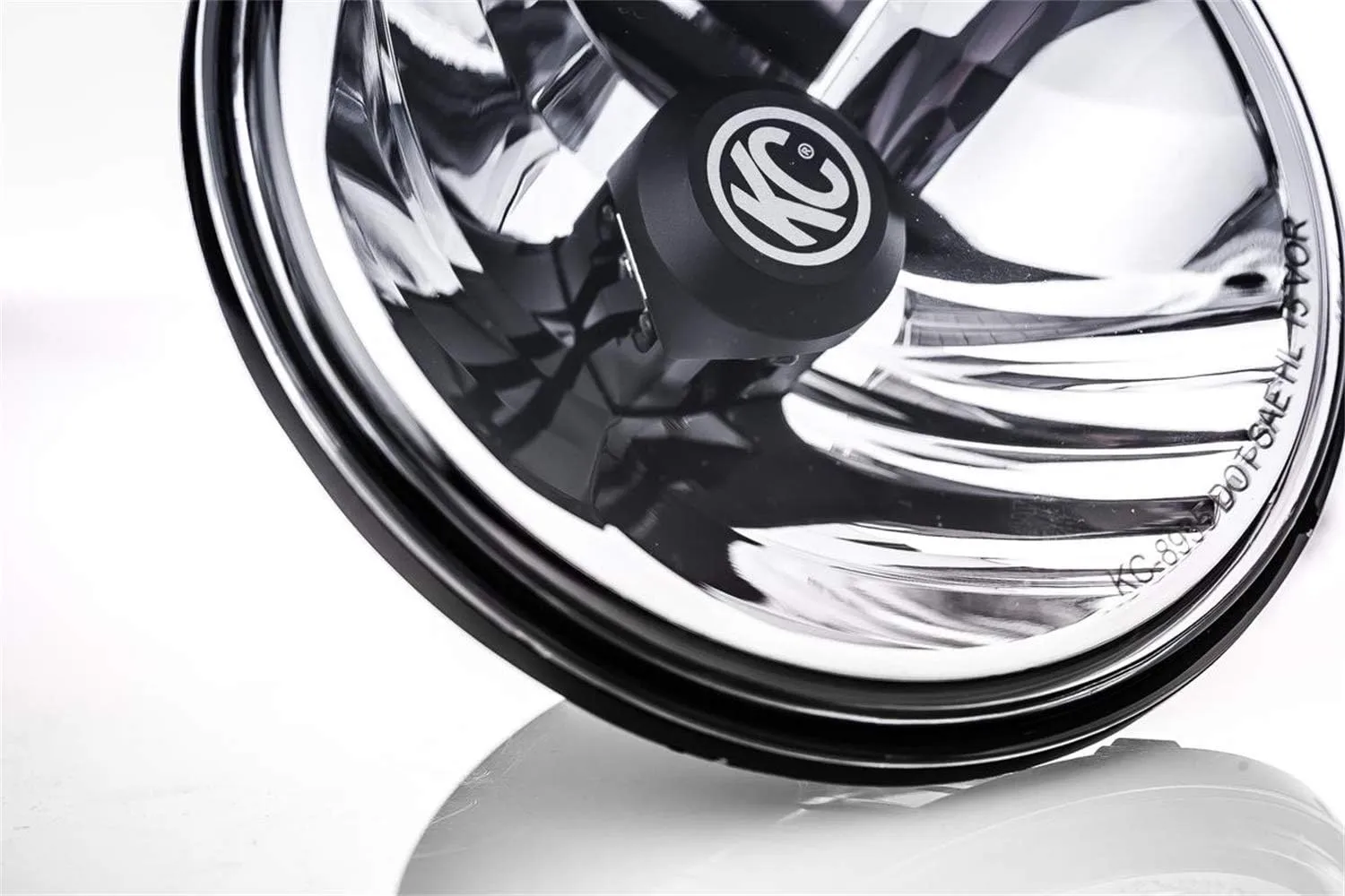 KC HiLiTES 42361 Gravity LED 7" DOT Headlight, Jeep TJ 97-06/H4 - Pair