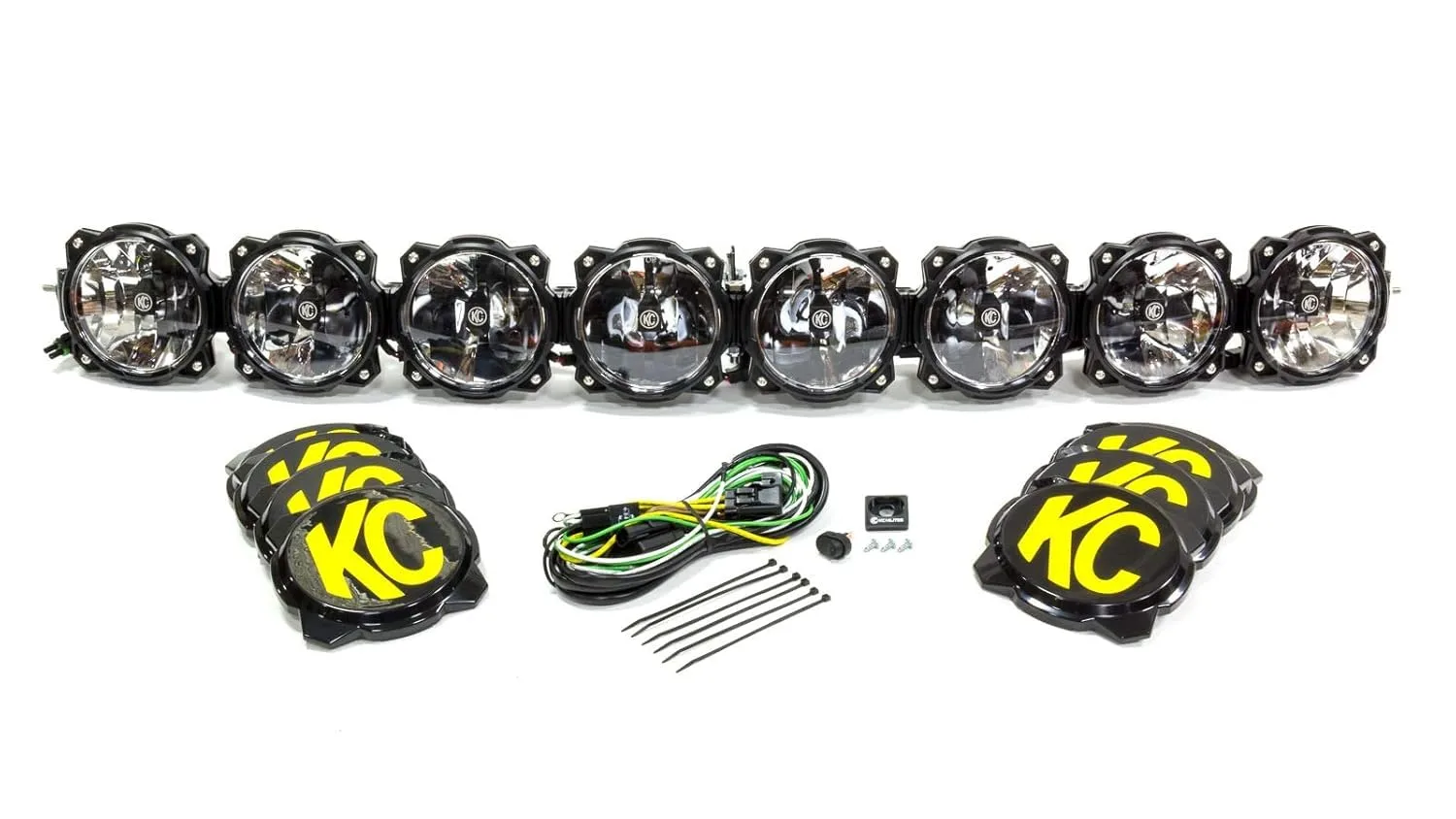 KC HiLiTES Gravity Pro6 LED Light Bar Combo System