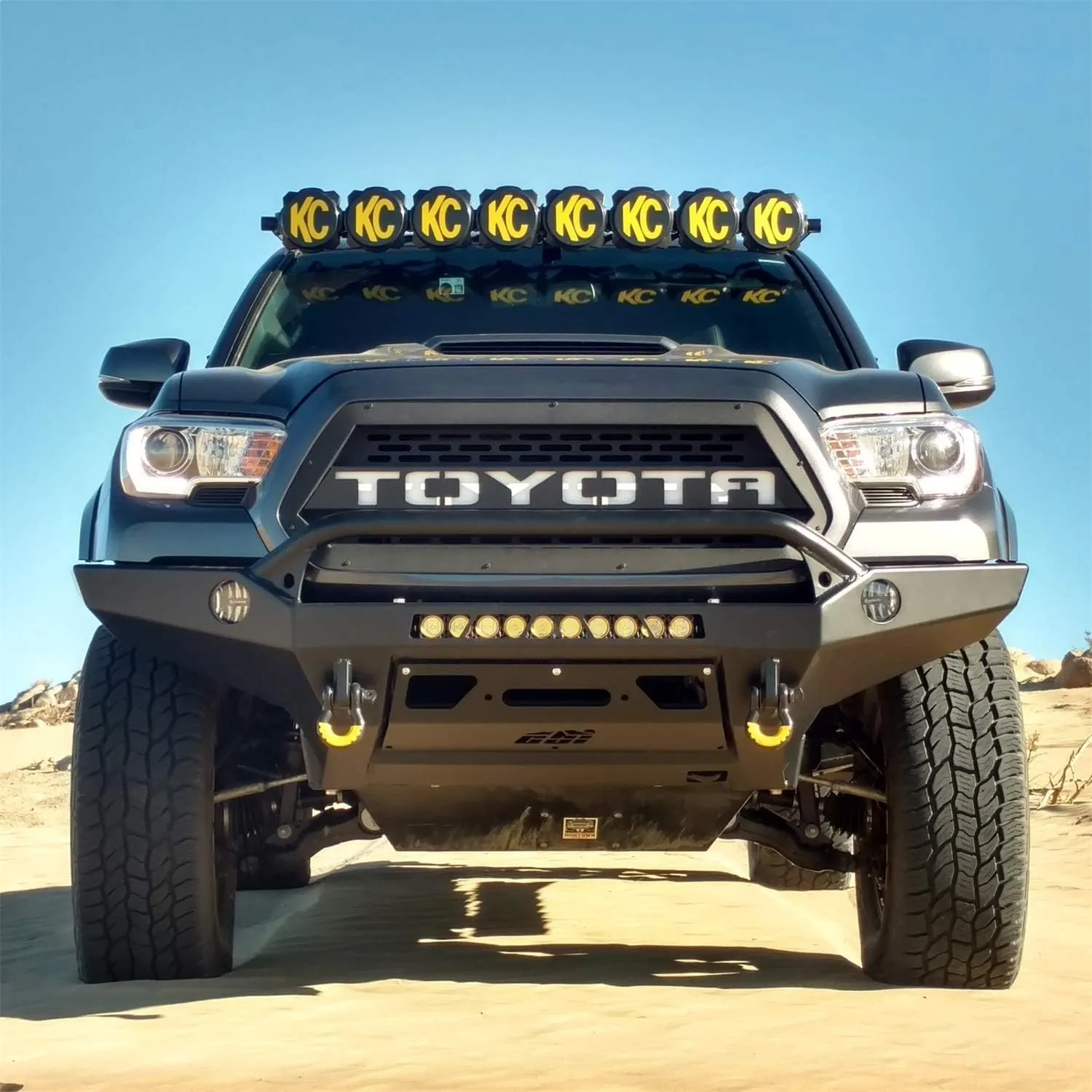 KC HiLiTES 91331 Overhead Mounted Pro6 Gravity LED 8-Light System (for Tacoma)