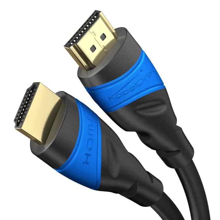 High-speed 3M HDMI 2.0 cable from KabelDirekt – With Ethernet, 4K/8K, 3d-ready, ARC, HDR – blue High-speed 3M HDMI 2.0 cable from KabelDirekt – With Ethernet, 4K/8K, 3d-ready, ARC, HDR – blue