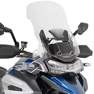 KAPPA TRIUMPH SCREEN TRANSPARENT KD6422ST - TIGER 1200 GT (20) / TIGER 1200 RALLY EXPLORER (22-23)