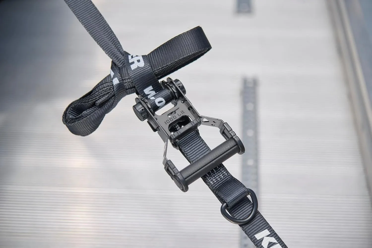 KEEPER Extreme Webbing Combat Ratchet Tie-Downs with Double J Hooks