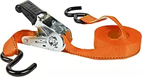 Keeper – 1” x 15' High Tension Ratchet Tie-Down, 4 Pack - 500 lbs. Working Load Limit