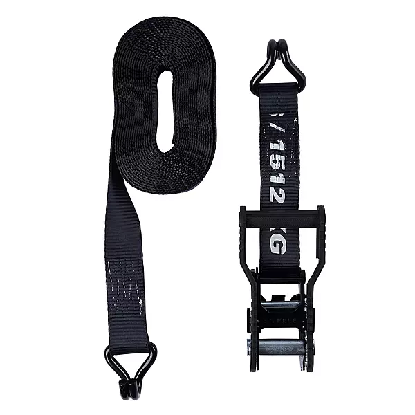 KEEPER 85458 27' Combat Ratchet Tie Down, Black