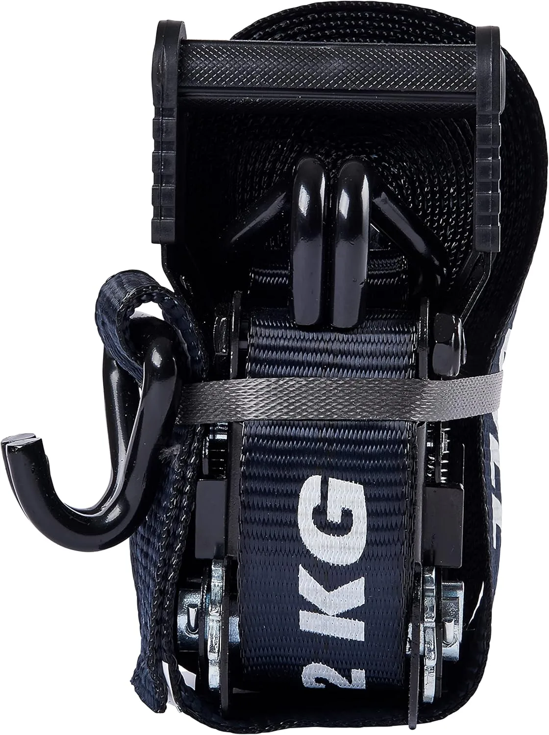 KEEPER 85458 27' Combat Ratchet Tie Down, Black