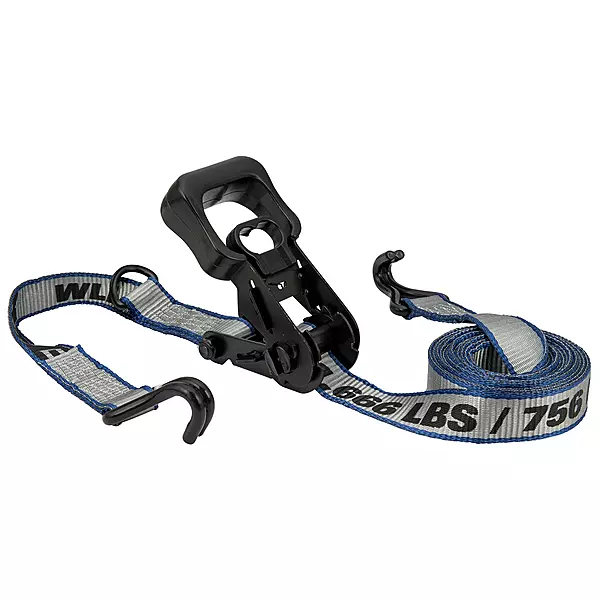 KEEPER 47207 14' Ratchet Tie-Down, Gray