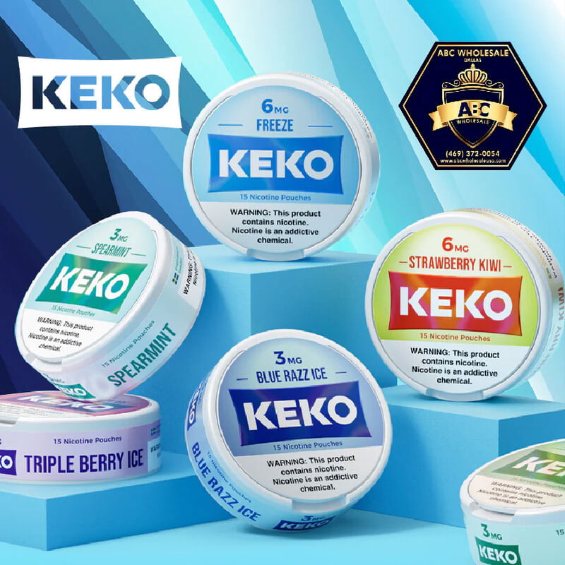 KEKO NICOTINE POUCH BY LOST MARY | 5CT PACK