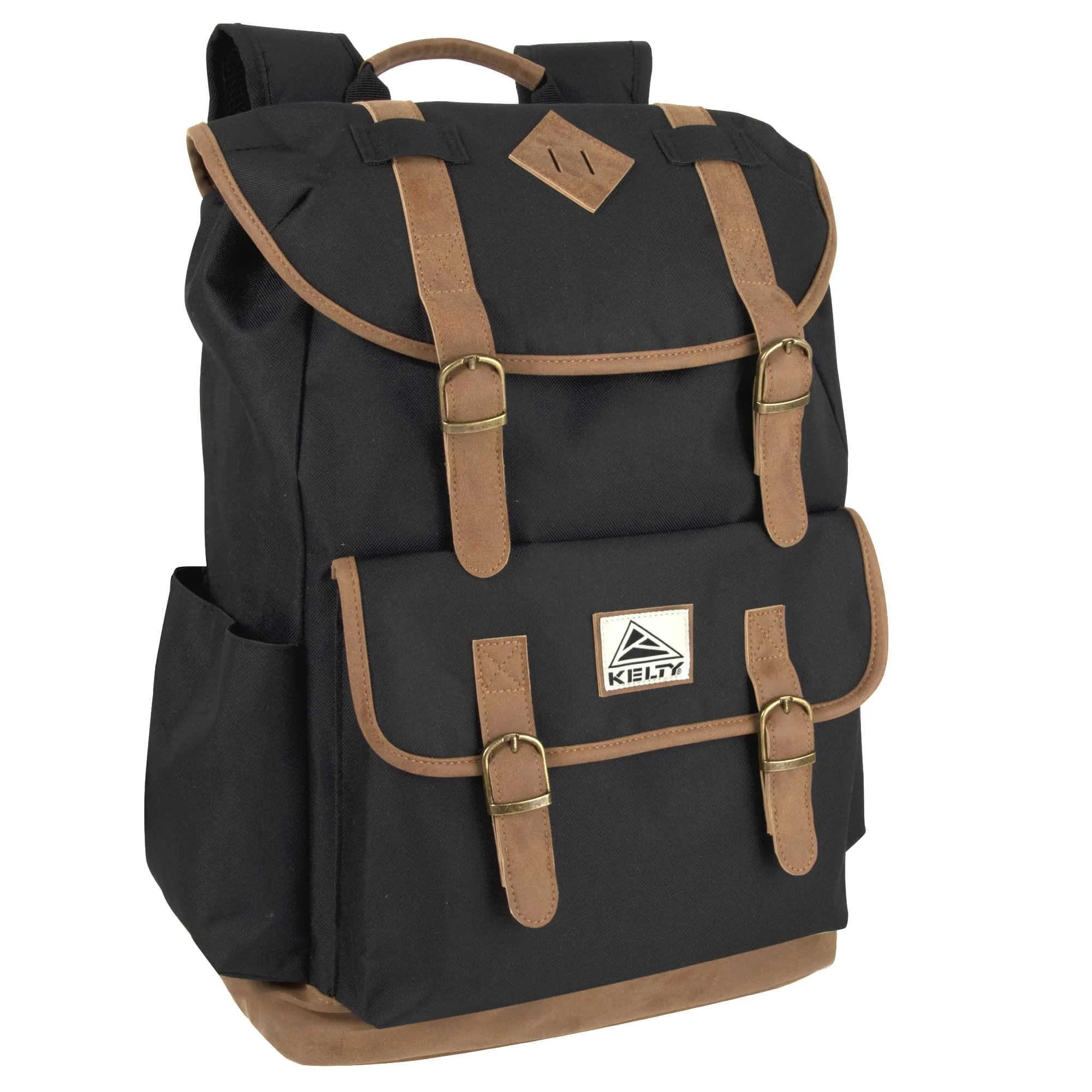 Kelty 18 Inch Laptop Travel Backpack, Drawstring Anti-Theft Backpack with Laptop Compartment, Side Pockets for Men