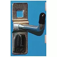 Kennedy 1" VTC Hook W/ 60 END 10 PCS. — 1/4" Diam, 1" Long Single Vertical End Pegboard Hook