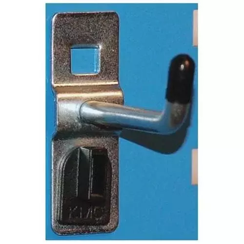 Kennedy 1" VTC Hook W/ 60 END 10 PCS. — 1/4" Diam, 1" Long Single Vertical End Pegboard Hook