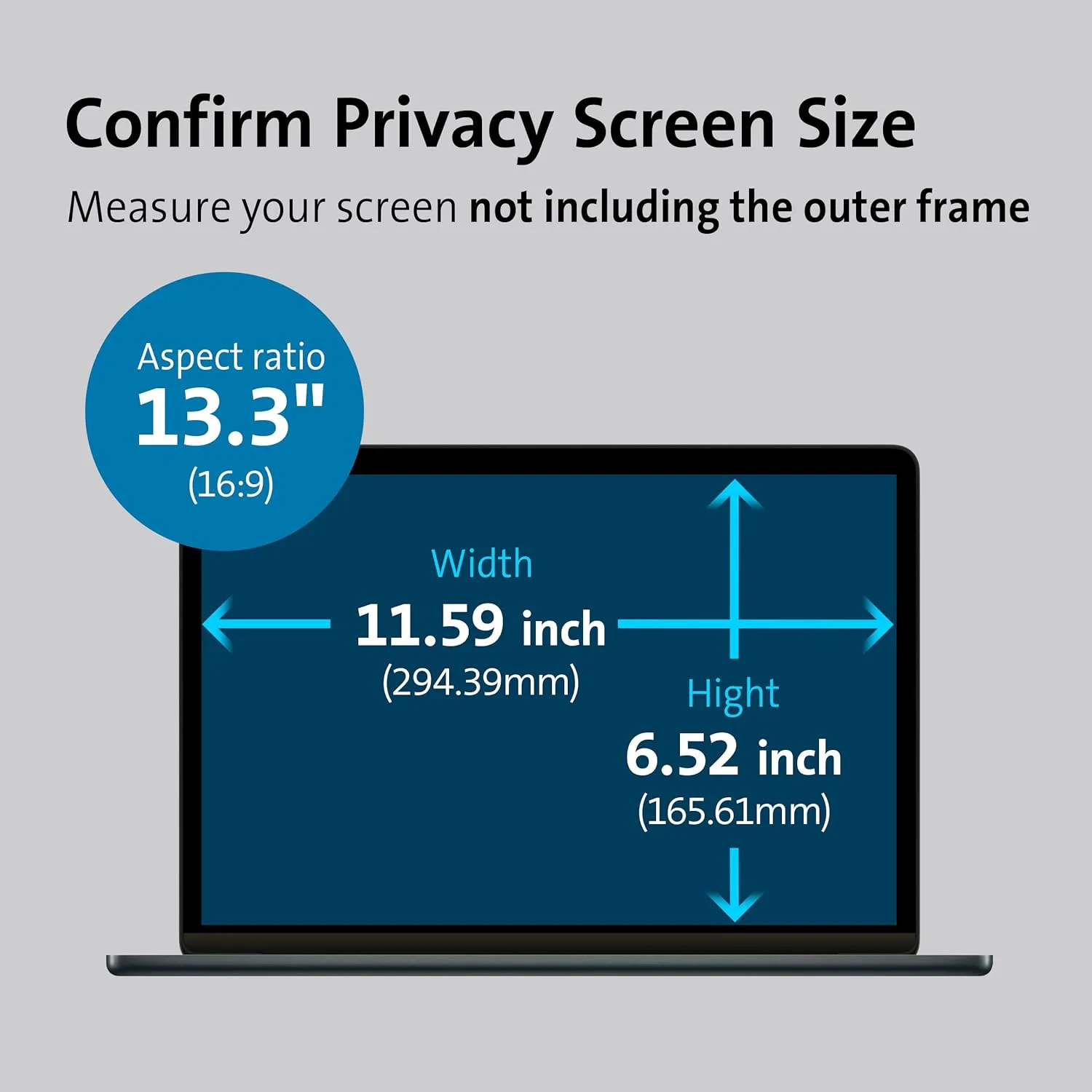 Kensington Privacy Screen FP Series for Laptops and Monitors