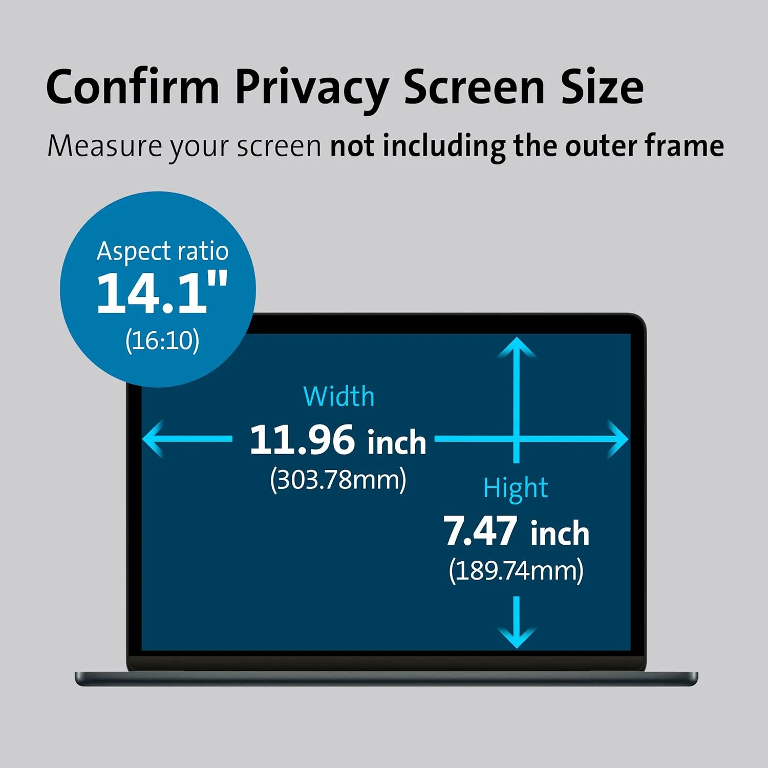 Kensington Privacy Screen FP Series for Laptops and Monitors
