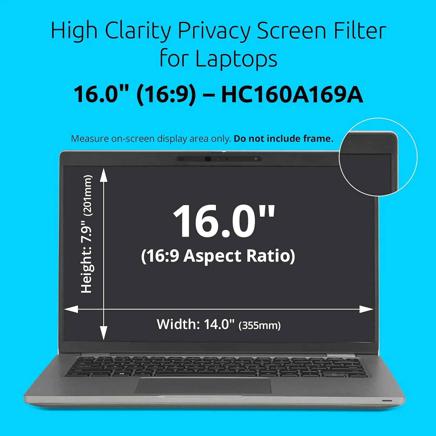 Kensington High Clarity Privacy Screen Filter (16:9)