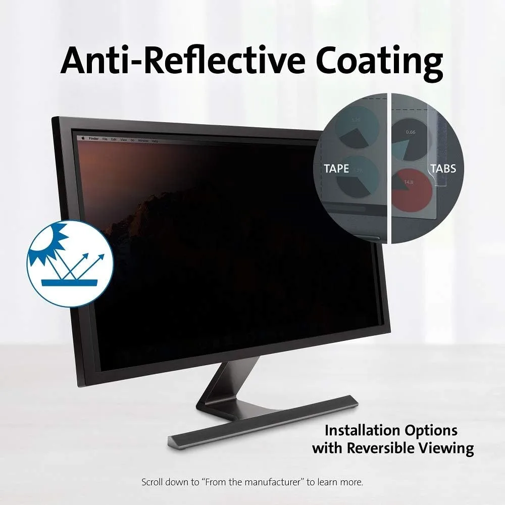 Kensington Privacy Screen for 23.6 inch Monitors (16:9)