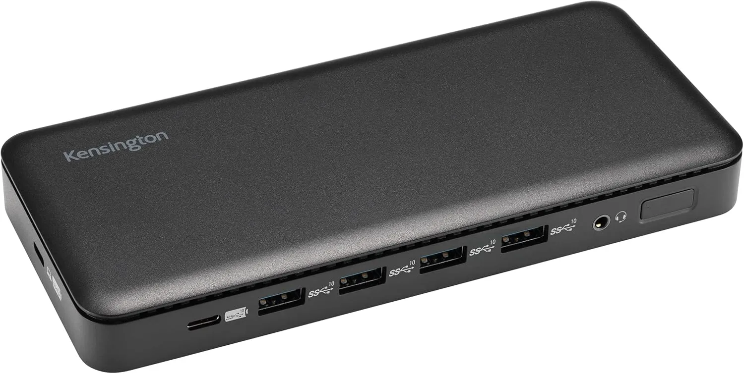 Kensington Triple Display USB-C Docking Station with 100W PD for Dell, HP, Lenovo, Acer, ASUS, Razer