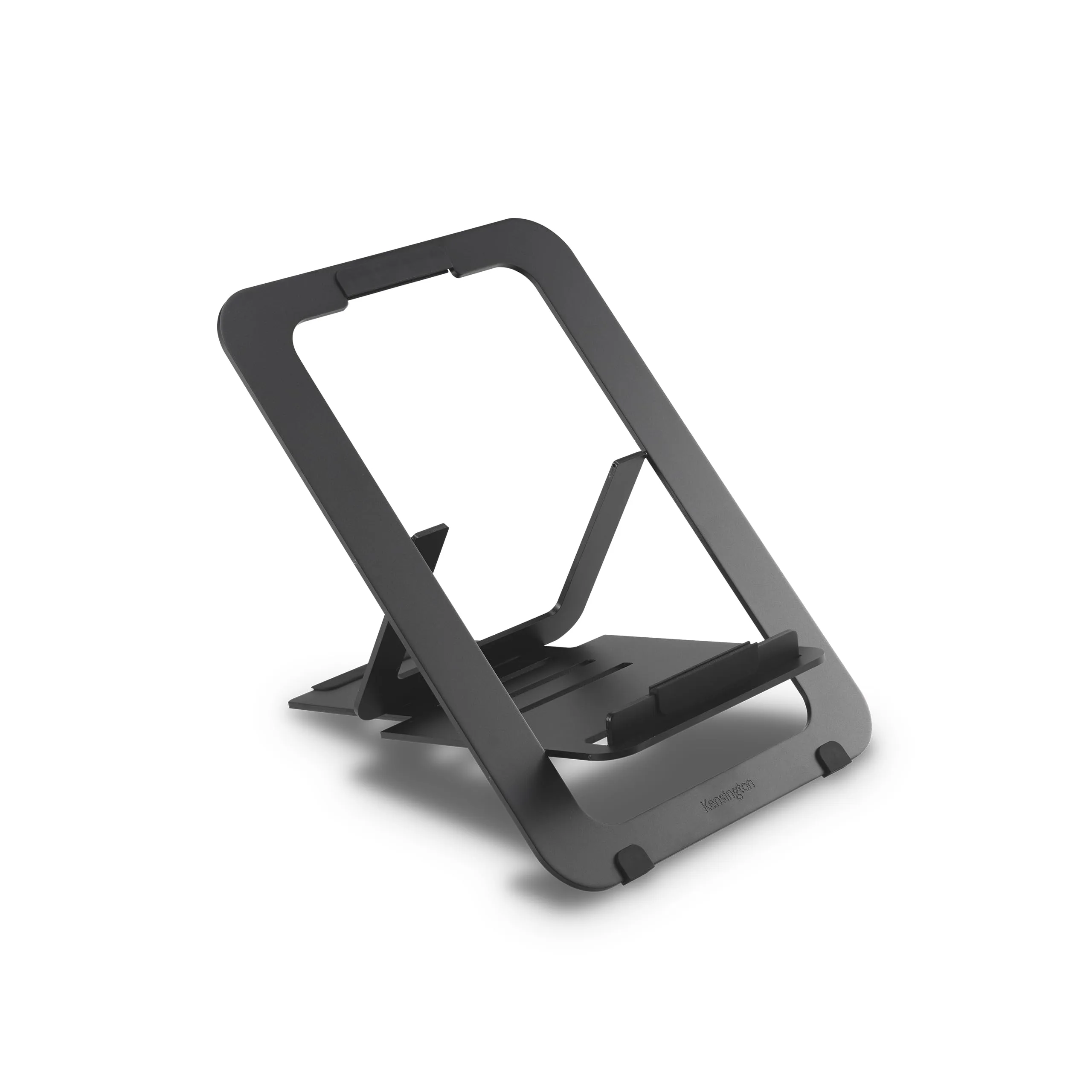 Kensington Adjustable Aluminum Laptop Stand for Desk, Ultra-Slim Lightweight Foldable Portable Notebook Holder