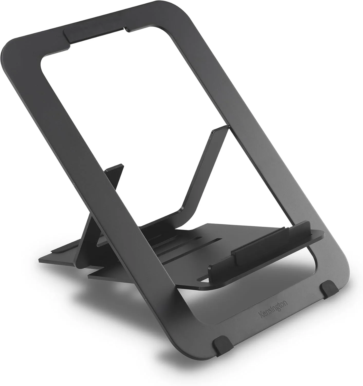 Kensington Adjustable Aluminum Laptop Stand for Desk, Ultra-Slim Lightweight Foldable Portable Notebook Holder