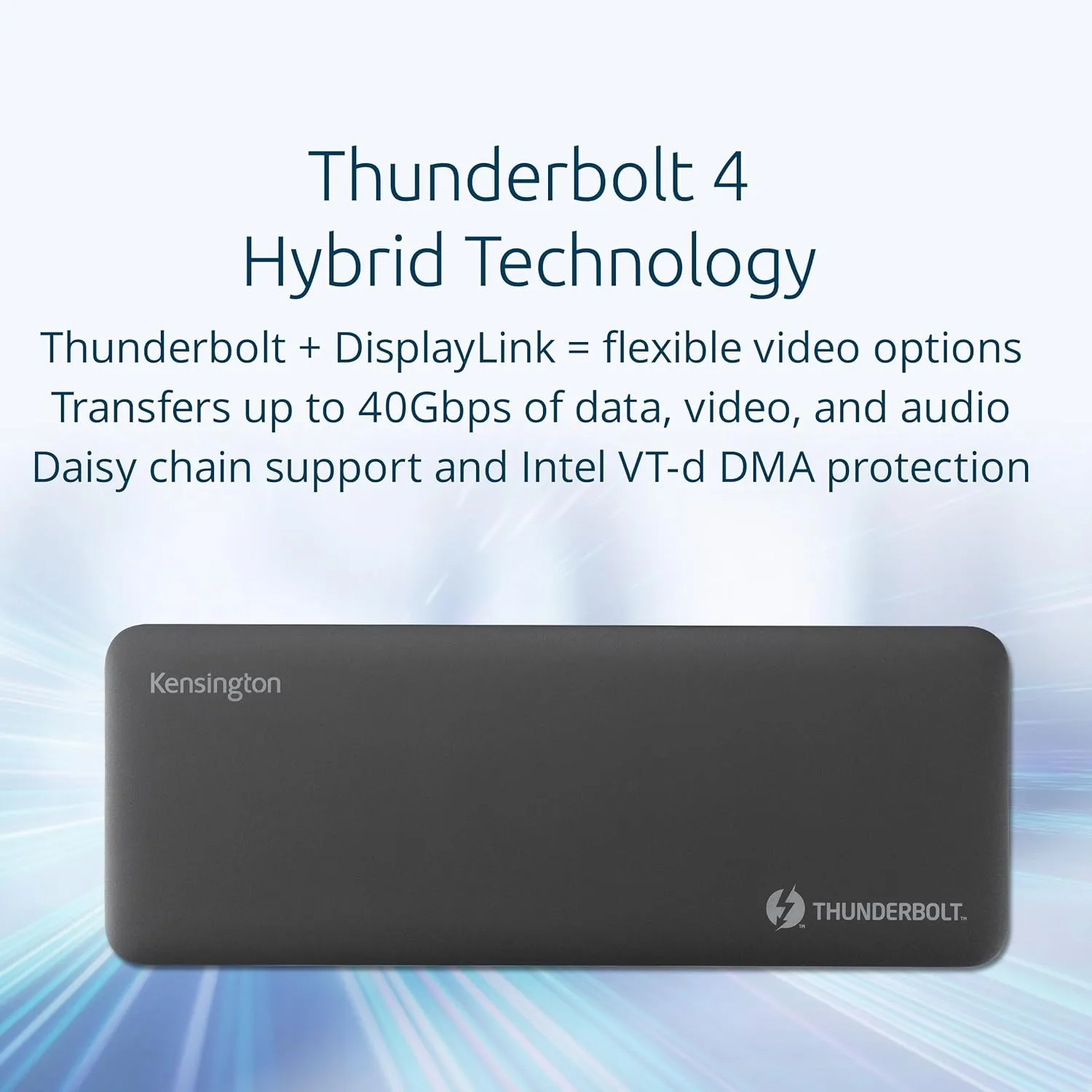 Kensington DisplayLink Docking Station (USB-C / Thunderbolt Compatible)