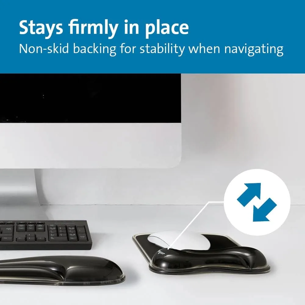 KENSINGTON Duo Gel Mouse & Keyboard Wrist Rests