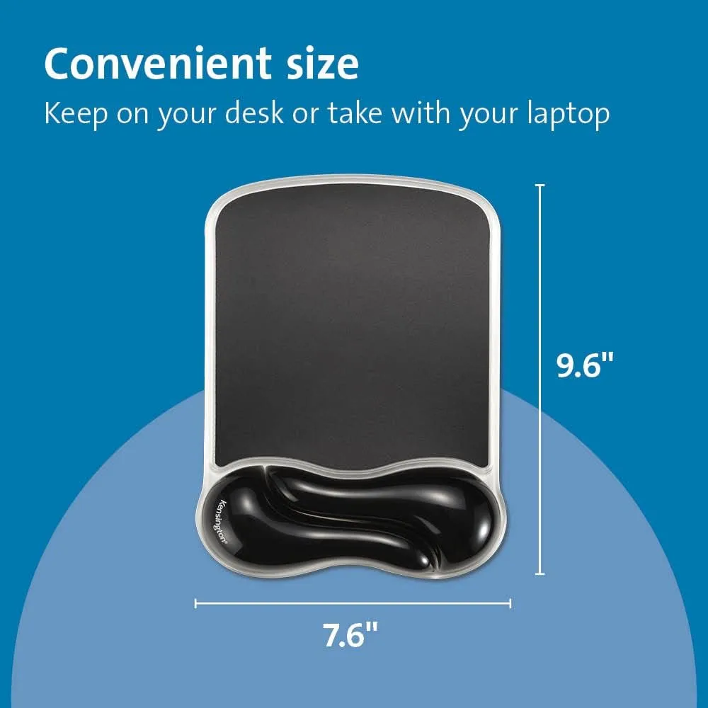 KENSINGTON Duo Gel Mouse & Keyboard Wrist Rests
