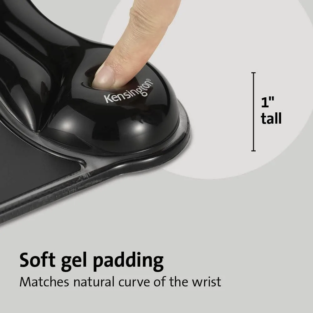 KENSINGTON Duo Gel Mouse & Keyboard Wrist Rests