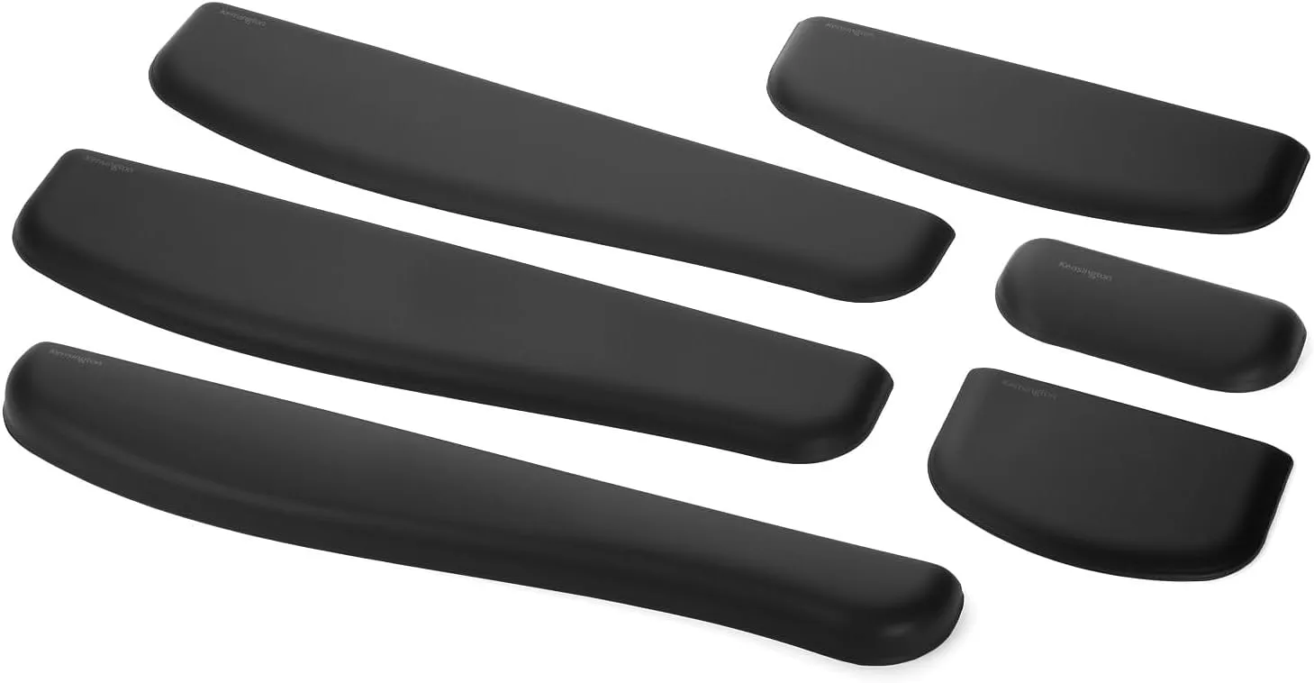 KENSINGTON ErgoSoft Gel Wrist Rest for Keyboard & Mouse