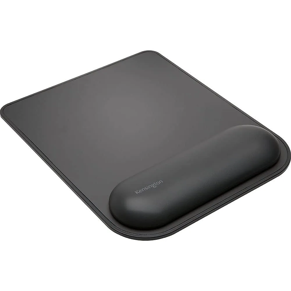 Kensington ErgoSoft Wrist Rest Mouse Pad - Black (K55888WW)