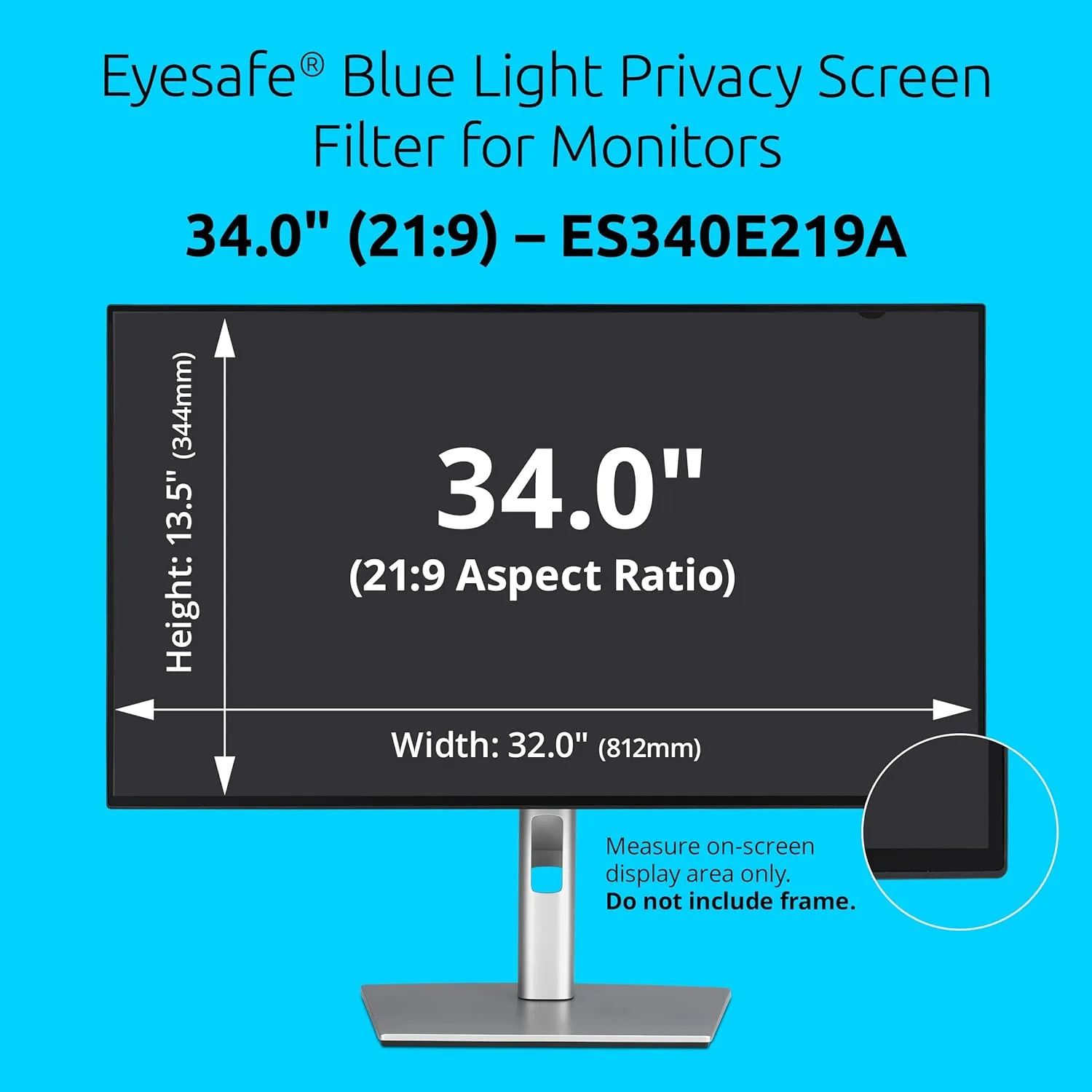Kensington Eyesafe Blue Light Privacy Screen Filter