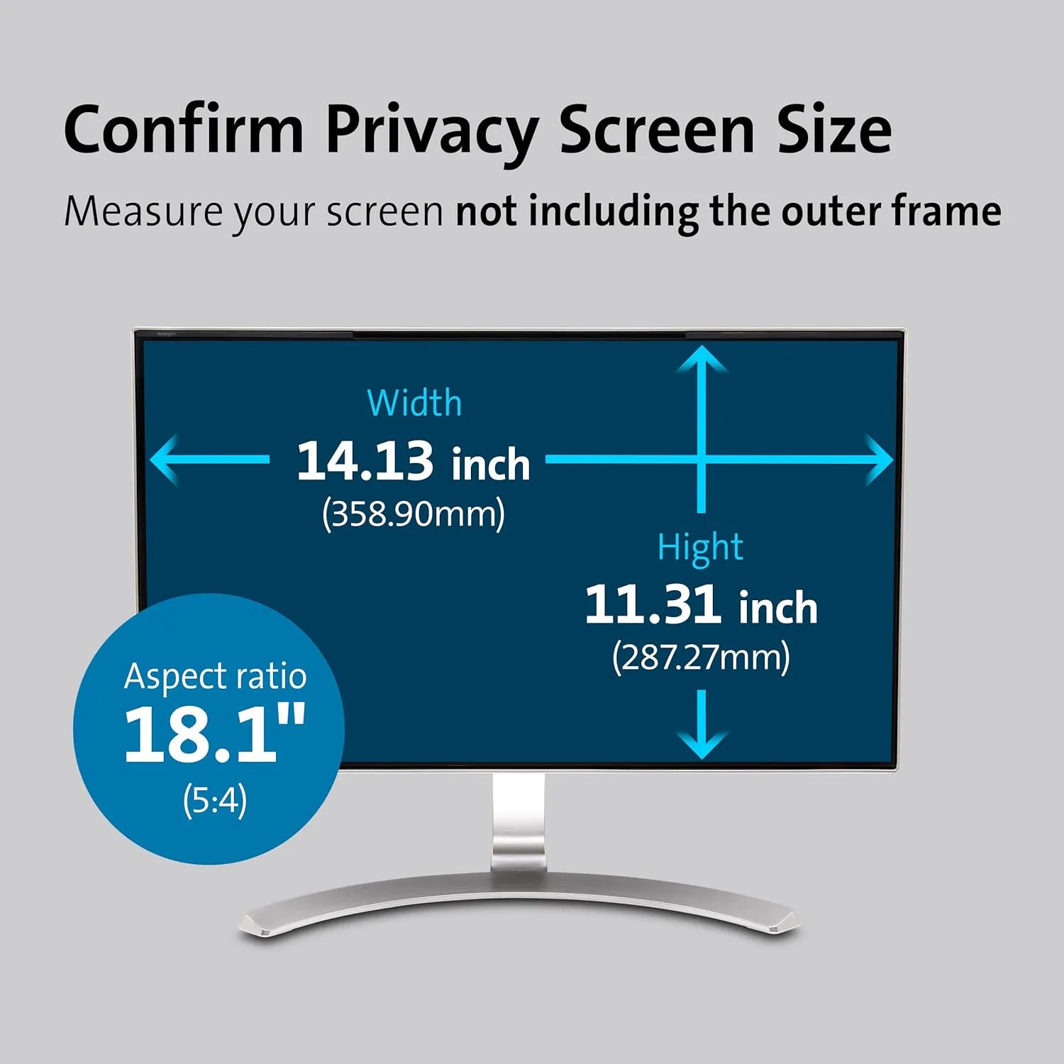 Kensington Privacy Screen FP Series for Laptops and Monitors