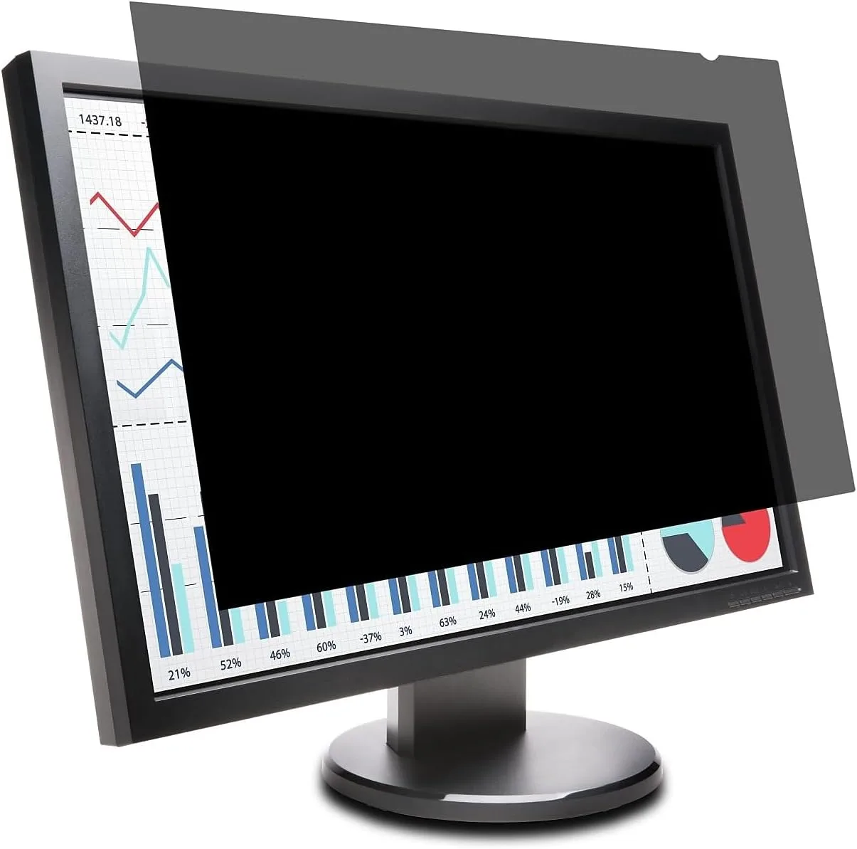 Kensington FP240W Privacy Screen for 24" 16:10 Aspect Ratio Widescreen Monitors (K52794WW)