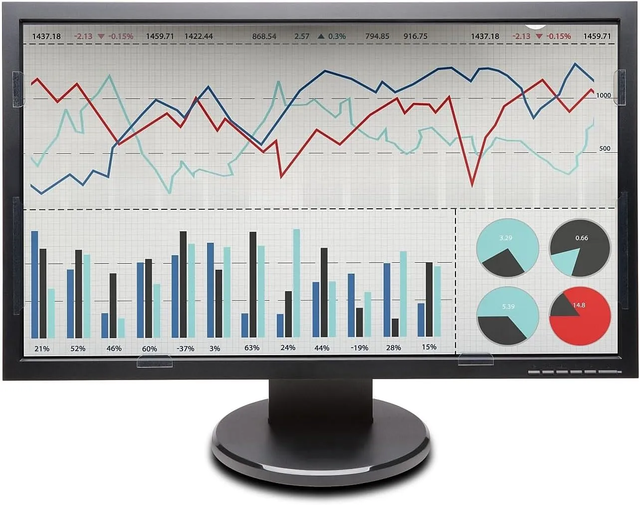 Kensington FP240W Privacy Screen for 24" 16:10 Aspect Ratio Widescreen Monitors (K52794WW)