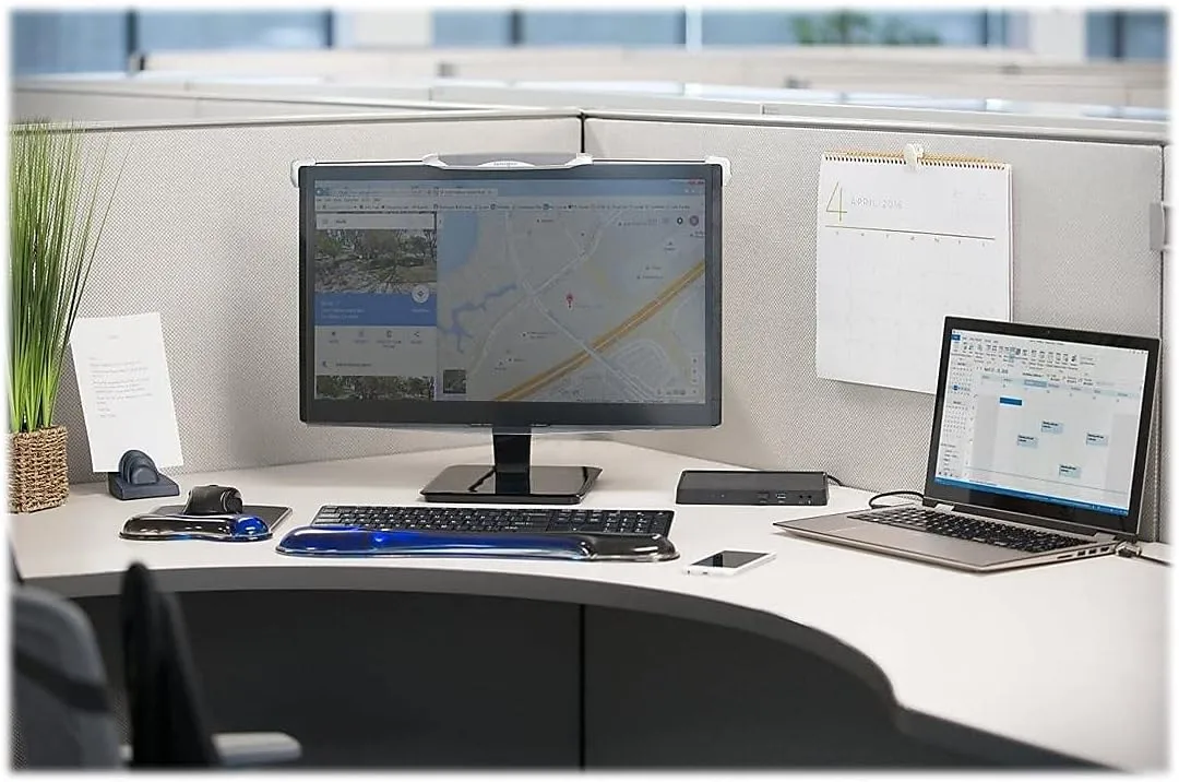 Kensington FS240 Snap2 Privacy Screen for 22–24" Widescreen Monitors (K55315WW), Black