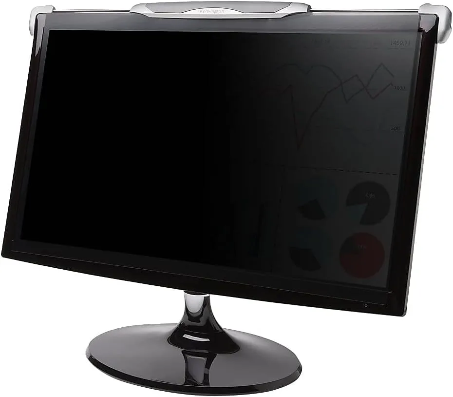 Kensington FS240 Snap2 Privacy Screen for 22–24" Widescreen Monitors (K55315WW), Black