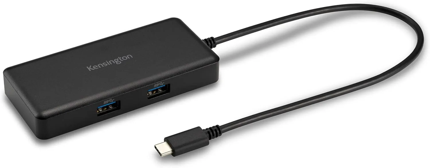 Kensington G1000P USB-C Mini Dock Single 4K Video via HDMI with 85W Power Pass-Through for Chromebook, Windows, MacBooks