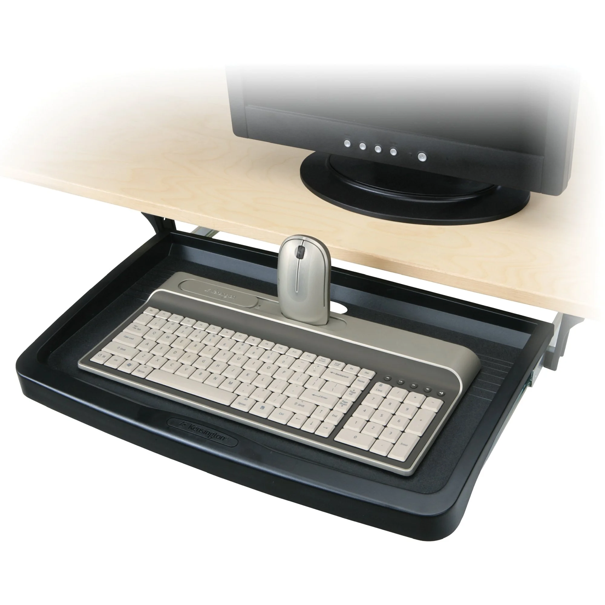 Kensington Underdesk Basic Keyboard Drawer (K60009US) , Black