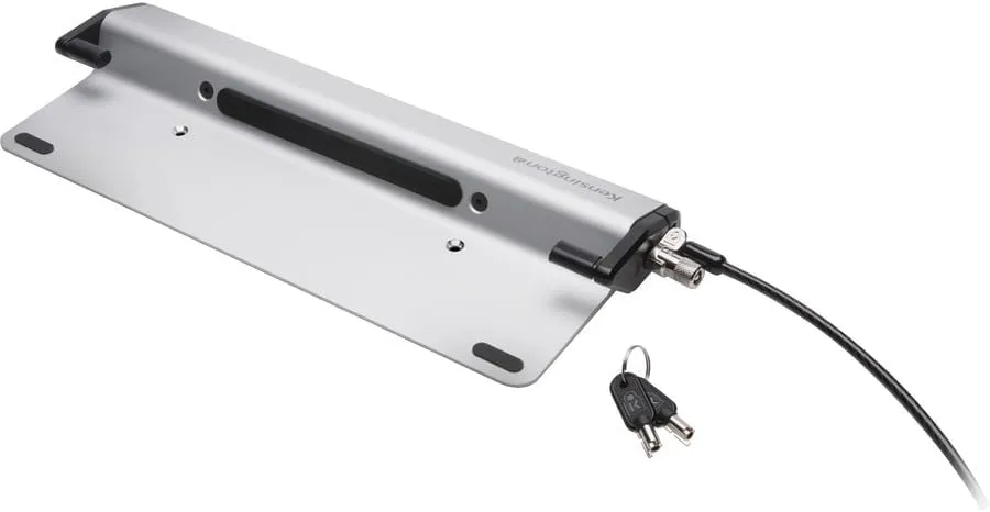 Kensington MacBook and Surface Laptop Locking Station with Keyed Lock Cable, Macbook Locks With 6 Foot Cable