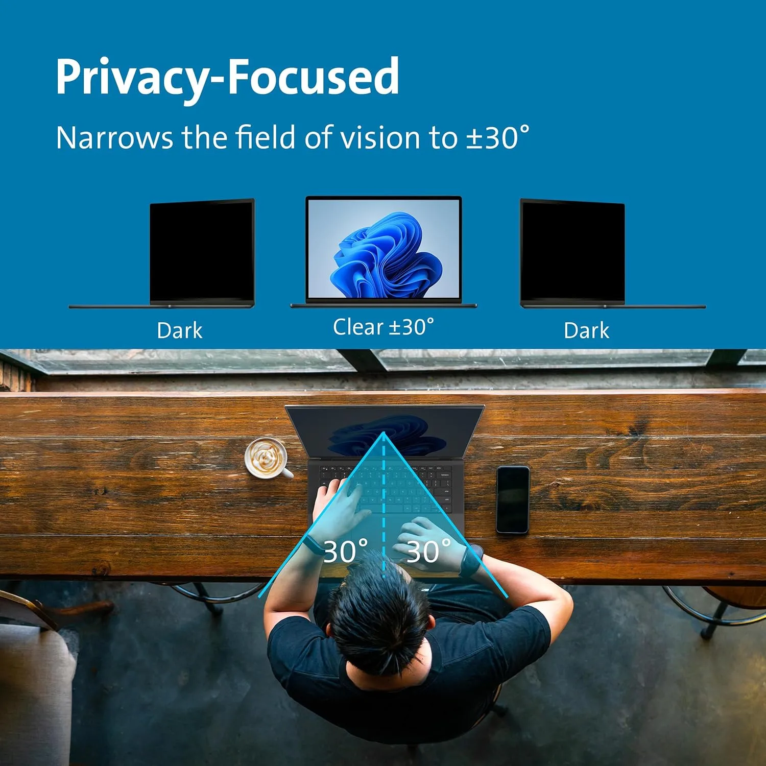 Kensington MagPro Magnetic Laptop Privacy Screen