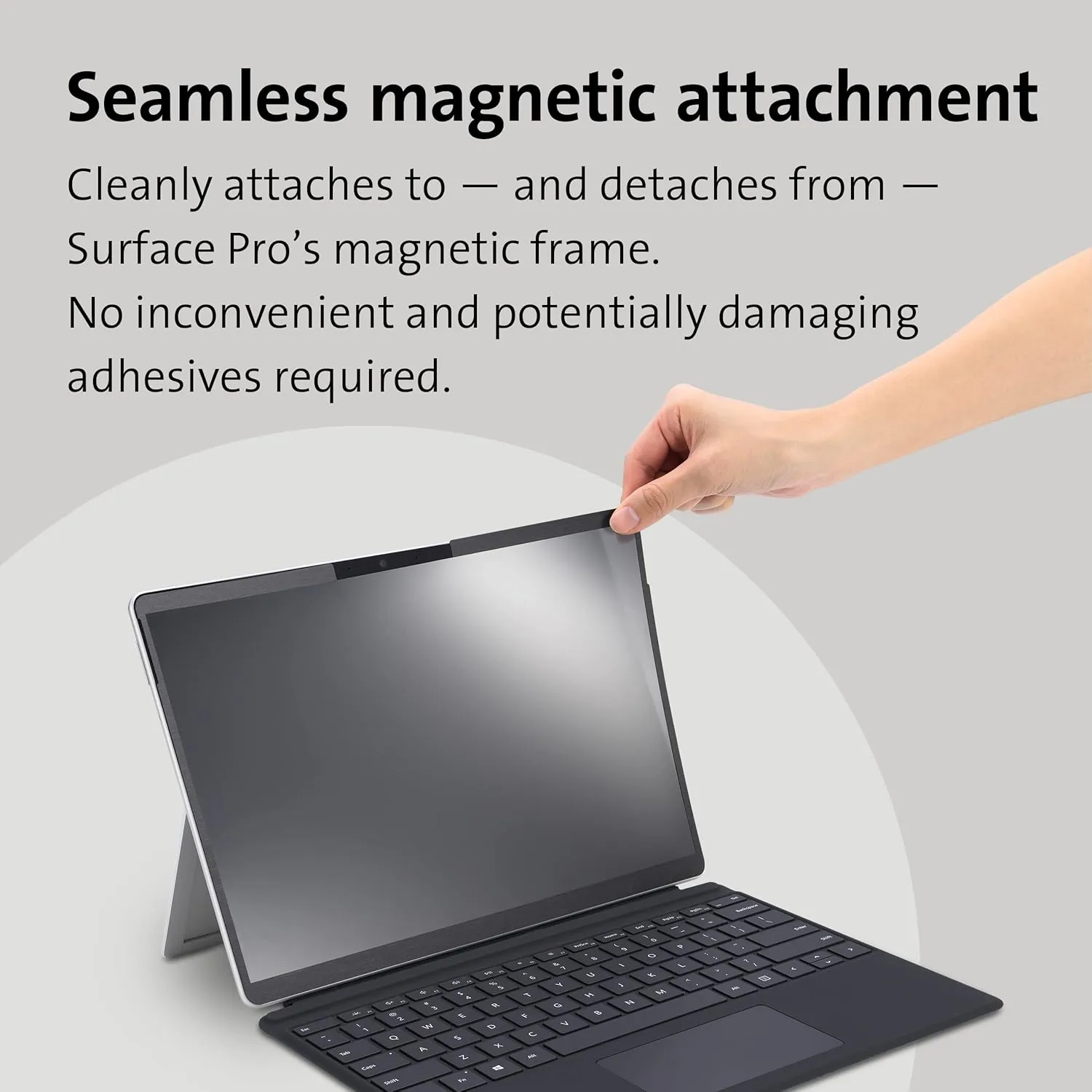 Kensington Surface Pro 11, 10, 9 & 8 Magnetic Privacy Screen (K51700WW)