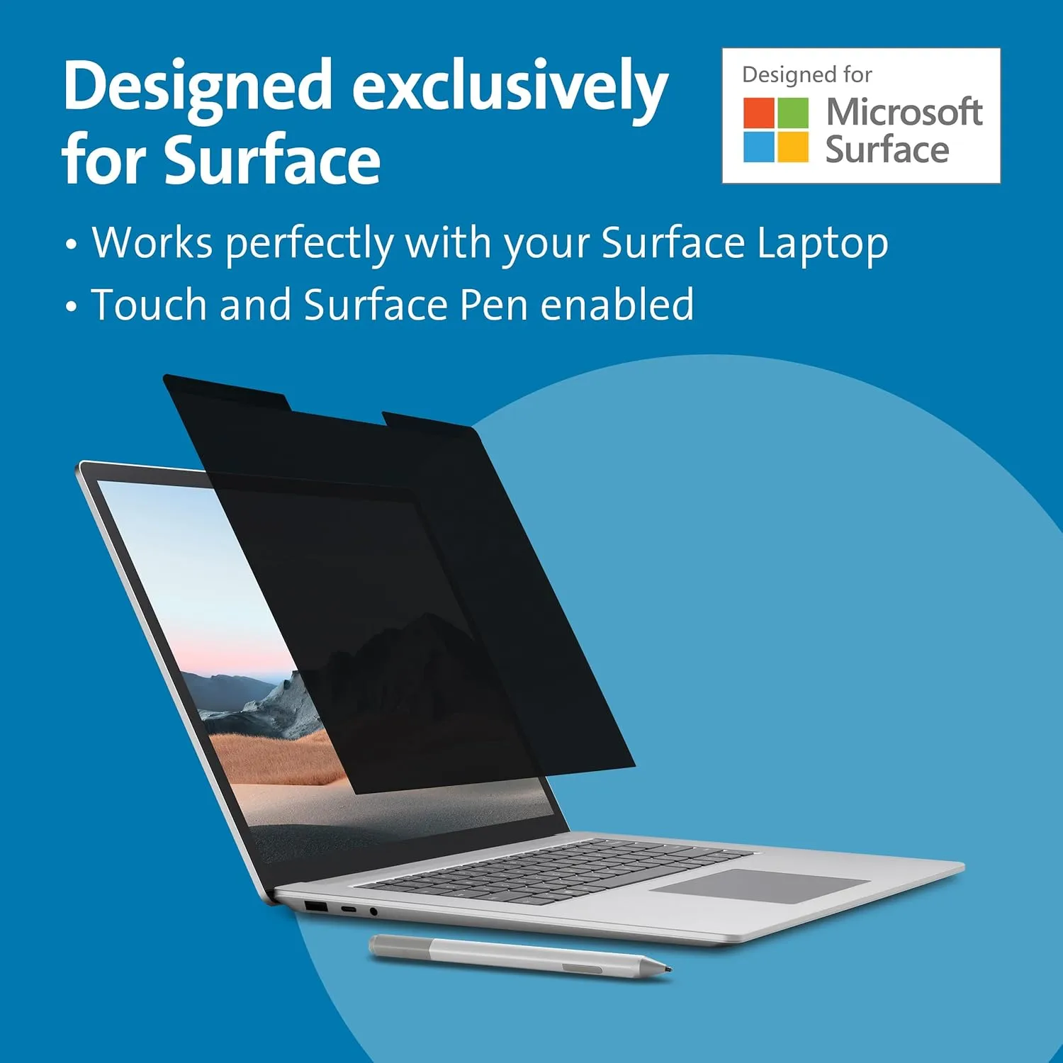 Kensington MagPro Elite Magnetic Privacy Screen for Surface Laptop 15 (K58362WW)
