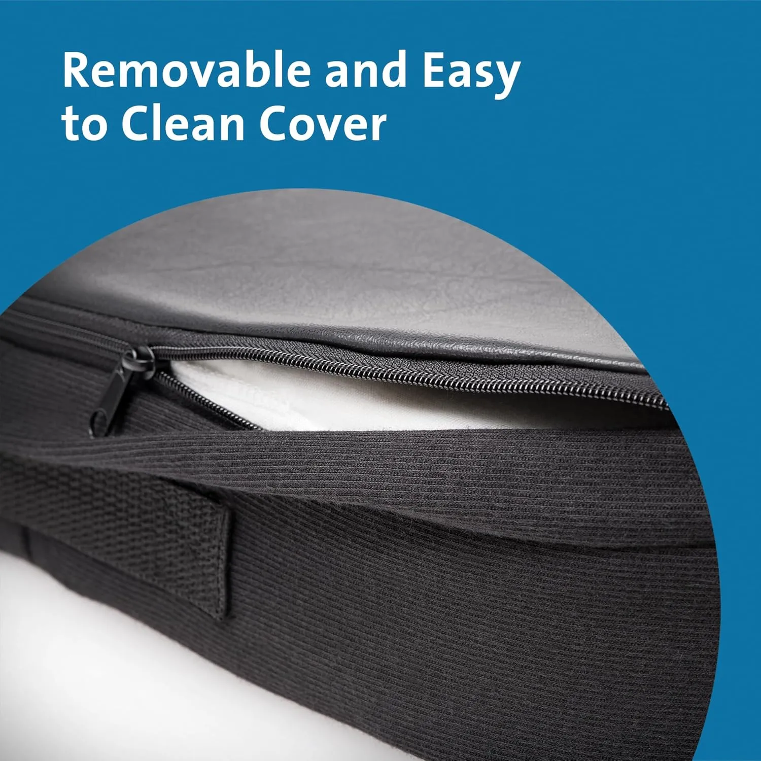 Kensington Seat Cushion for Office, Desk Chair Cushion, Car Seat Cushion, Pain Relief Memory Foam Seat Rest