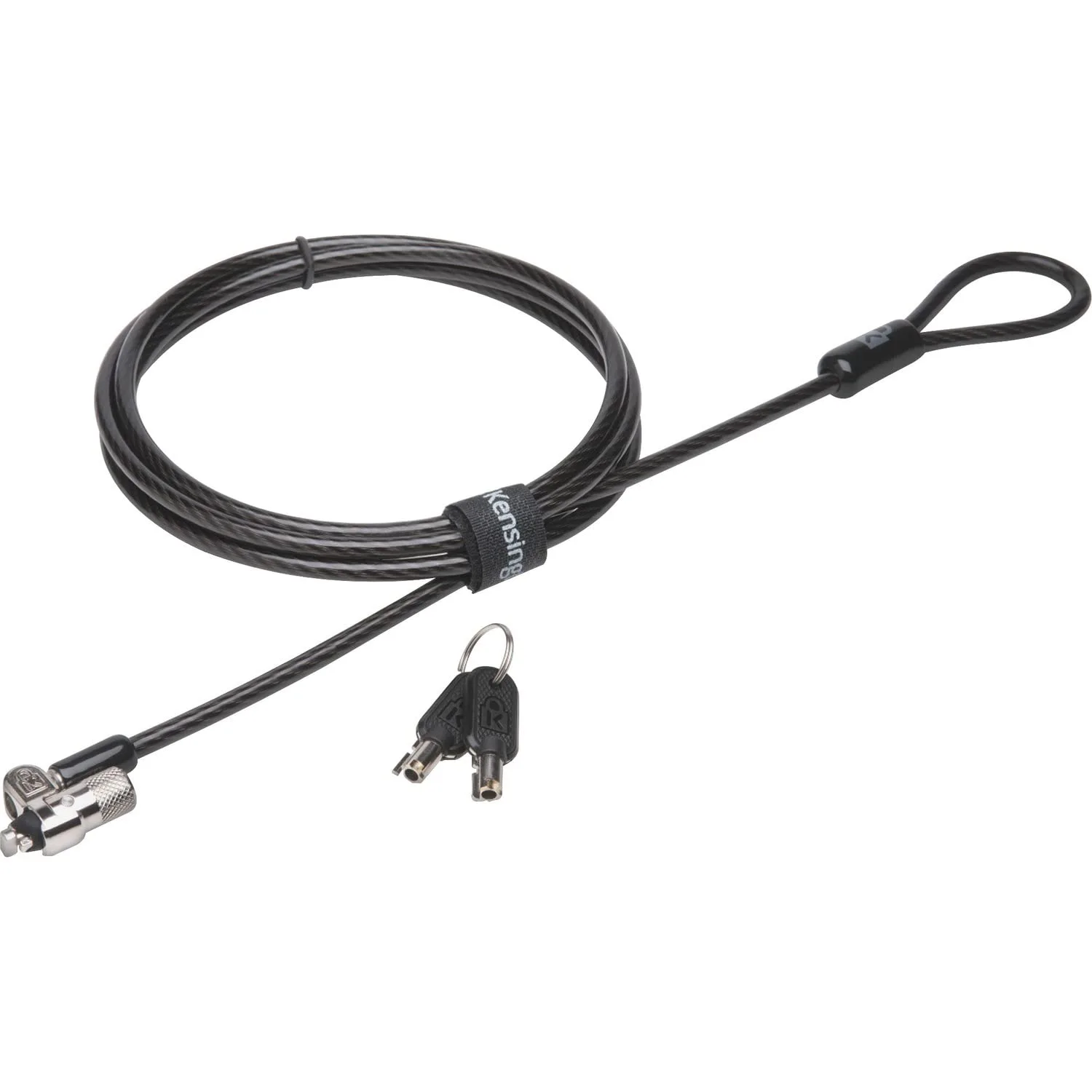 Kensington MicroSaver 2.0 Keyed Laptop Lock - Patented T-bar/Key Lock - Black