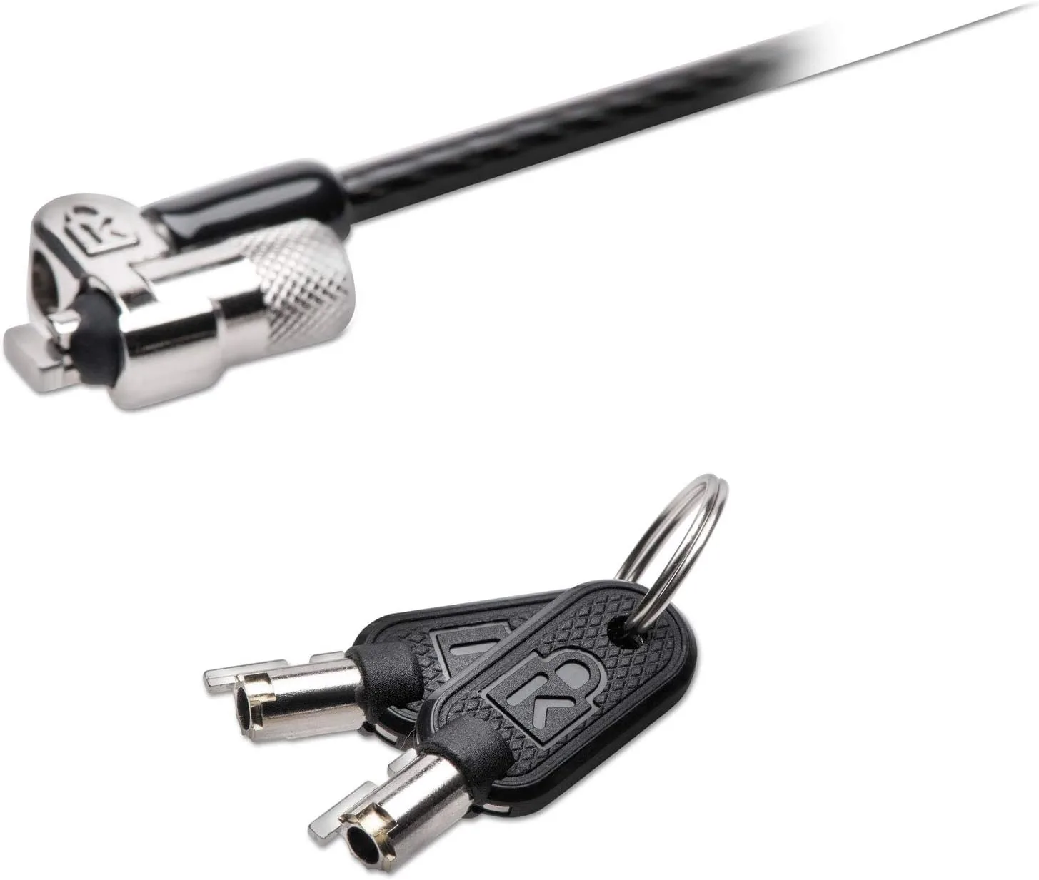 Kensington MicroSaver 2.0 Keyed Laptop Lock - Patented T-bar/Key Lock - Black