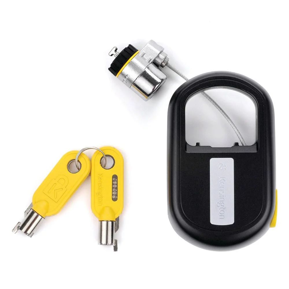 Kensington MicroSaver K64538US Keyed Retractable Notebook Lock - Steel - 4ft