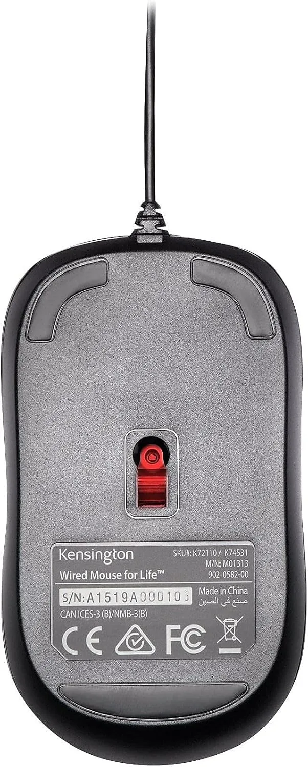 KENSINGTON Mouse-for-Life Silent Optical Mouse