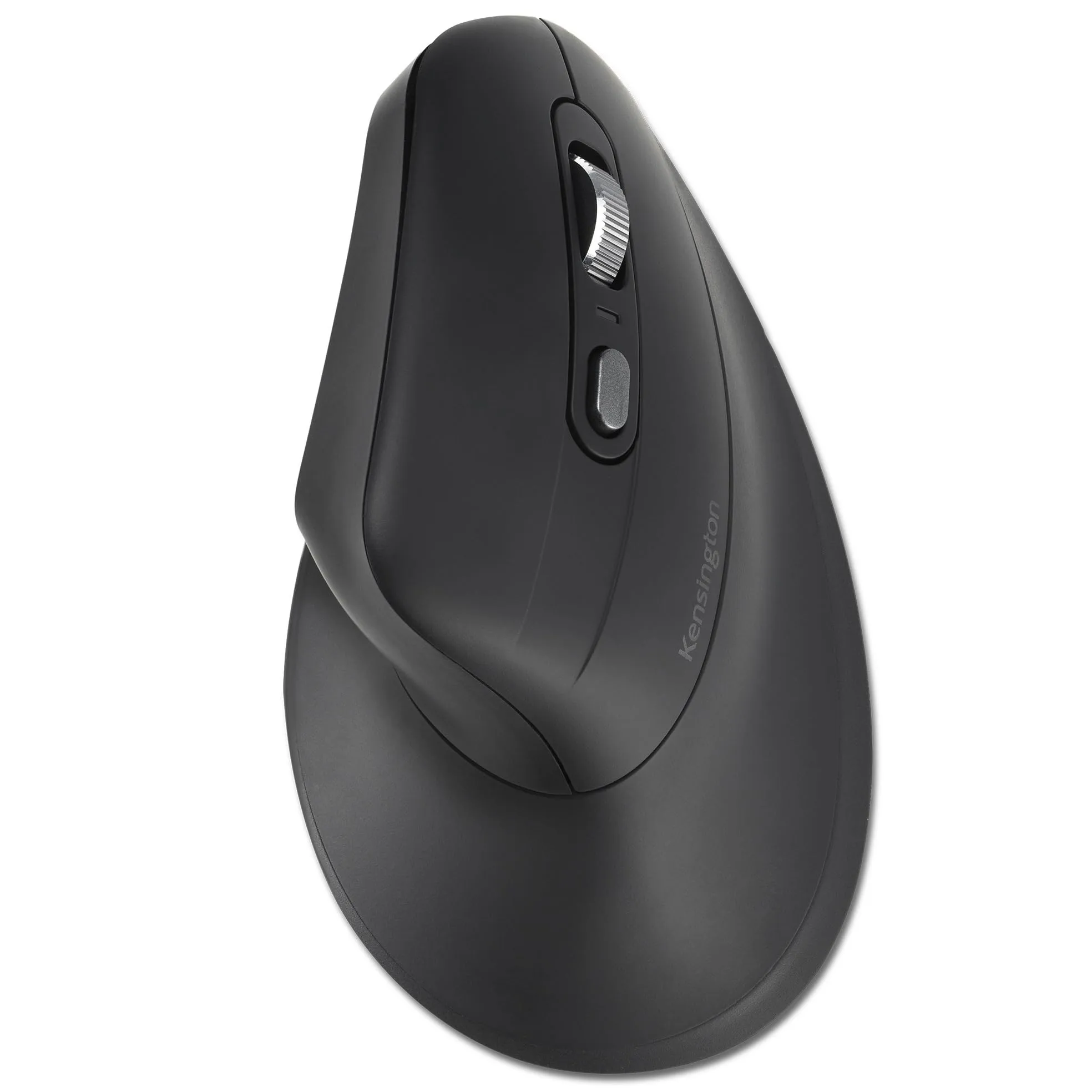 Kensington MY630 EQ Wireless Rechargeable Mouse, Ergonomic Vertical Design, Bluetooth LE, 2.4GHz, Black (K72484NA) Full-Size