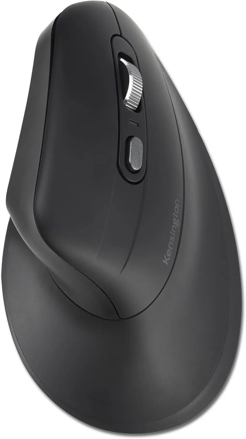 Kensington MY630 EQ Wireless Rechargeable Mouse, Ergonomic Vertical Design, Bluetooth LE, 2.4GHz, Black (K72484NA) Full-Size