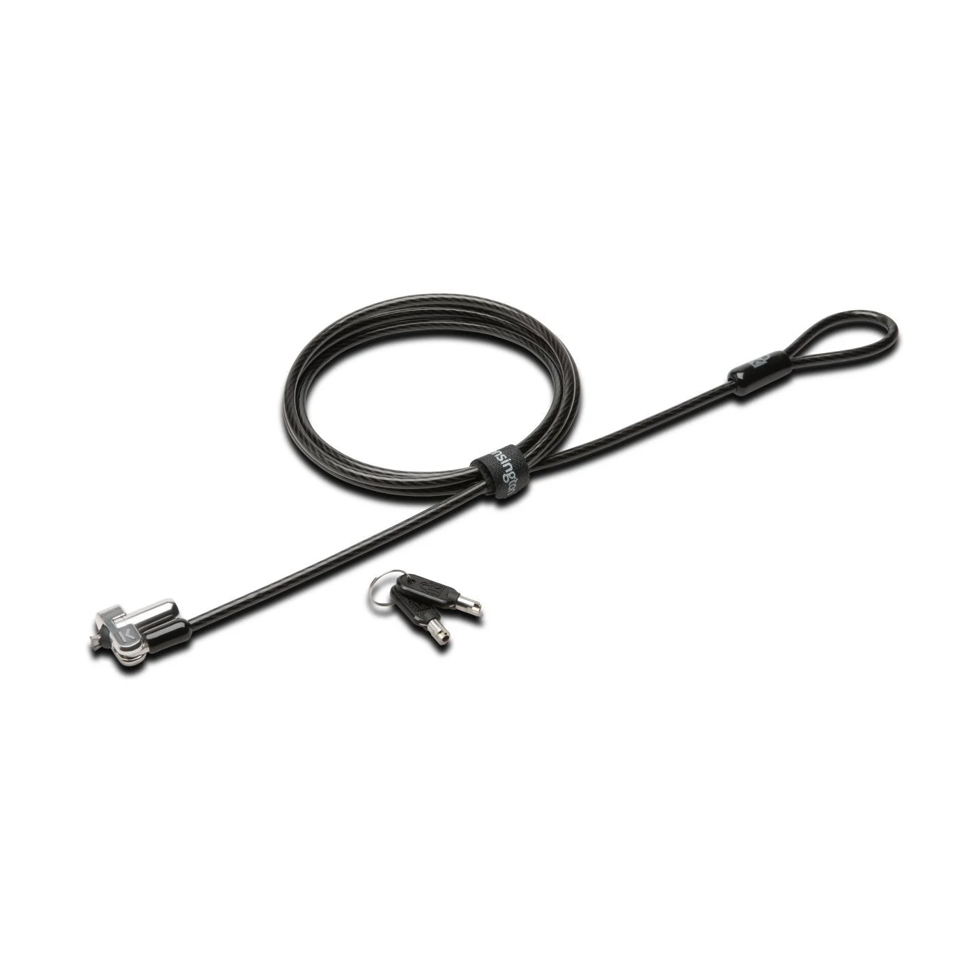 Kensington N17 Keyed Laptop Lock for Dell Laptops On Demand - Master - Master Keyed Lock - Carbon Steel - 6 ft
