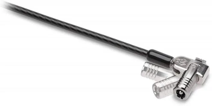 Kensington NanoSaver Keyed Dual Head Laptop Lock for Ultra-Thin Laptops/Tablets and Other Devices (K64448WW)