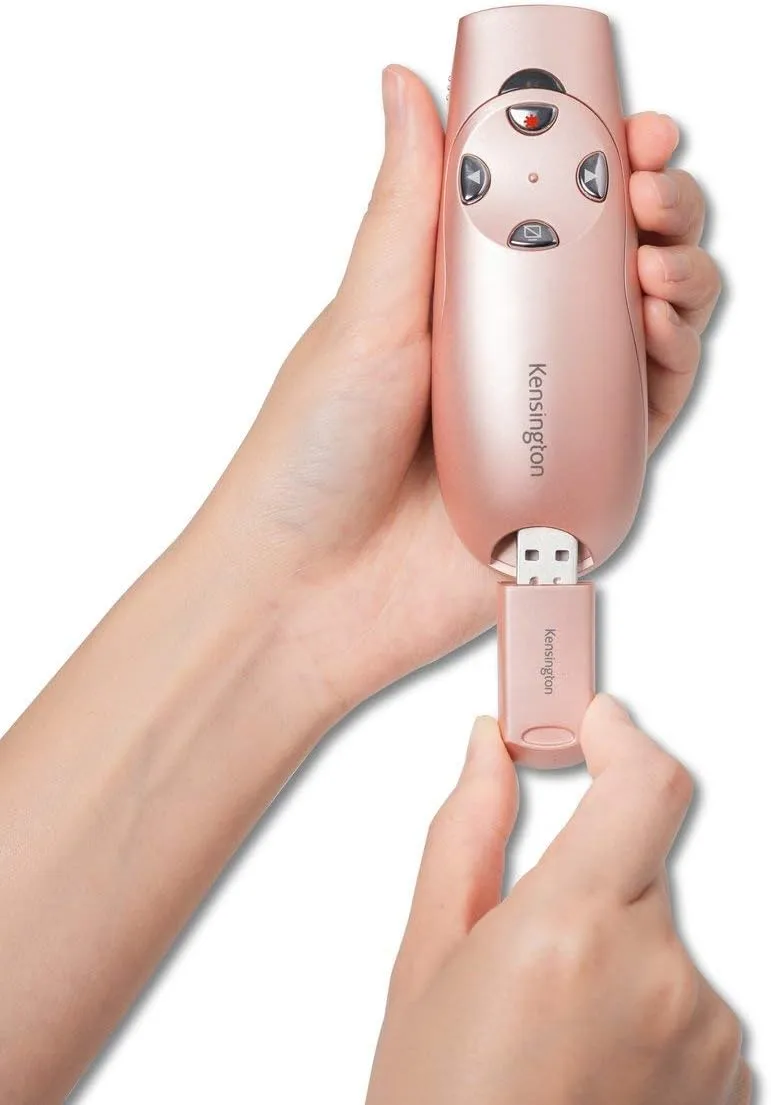 Kensington Presenter Expert™ Wireless with Red Laser - Rose Gold (K75772WW)