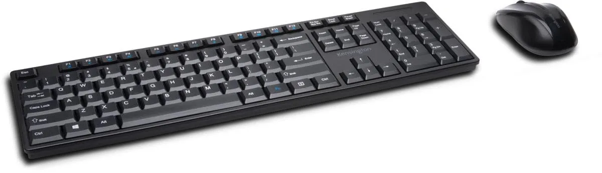 Kensington Pro Fit Low Profile Full Size Wireless Desktop Set (K75230US)
